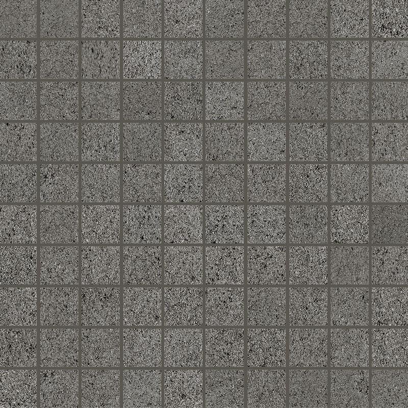 Floor Gres BUILDTECH 2.0 BUILD COAL GG MOSAICO 30x30 cm 9 mm Mat