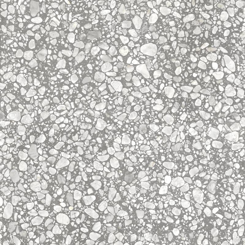 FONDOVALLE Shards LARGE GREY 120x120 cm 6.5 mm Poli