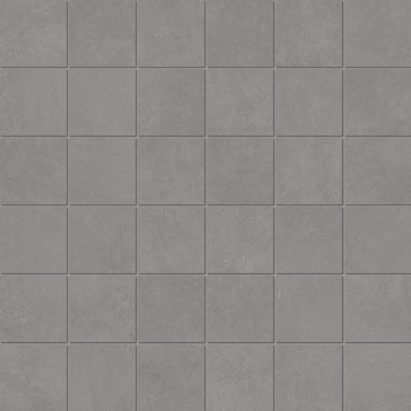 La Faenza VIS Middle grey mosaico 30x30 cm 6.5 mm Mat