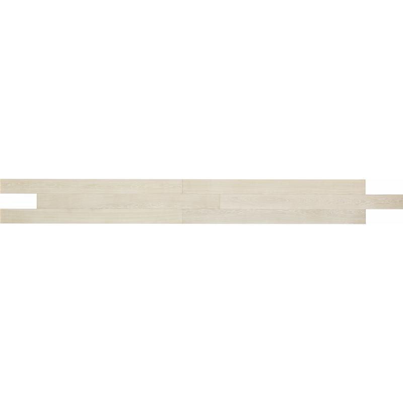 Woodco DREAM ROVERE BIANCO SPINA UNGHERESE 90x590 cm 12 mm Brossée Vernis extra mat