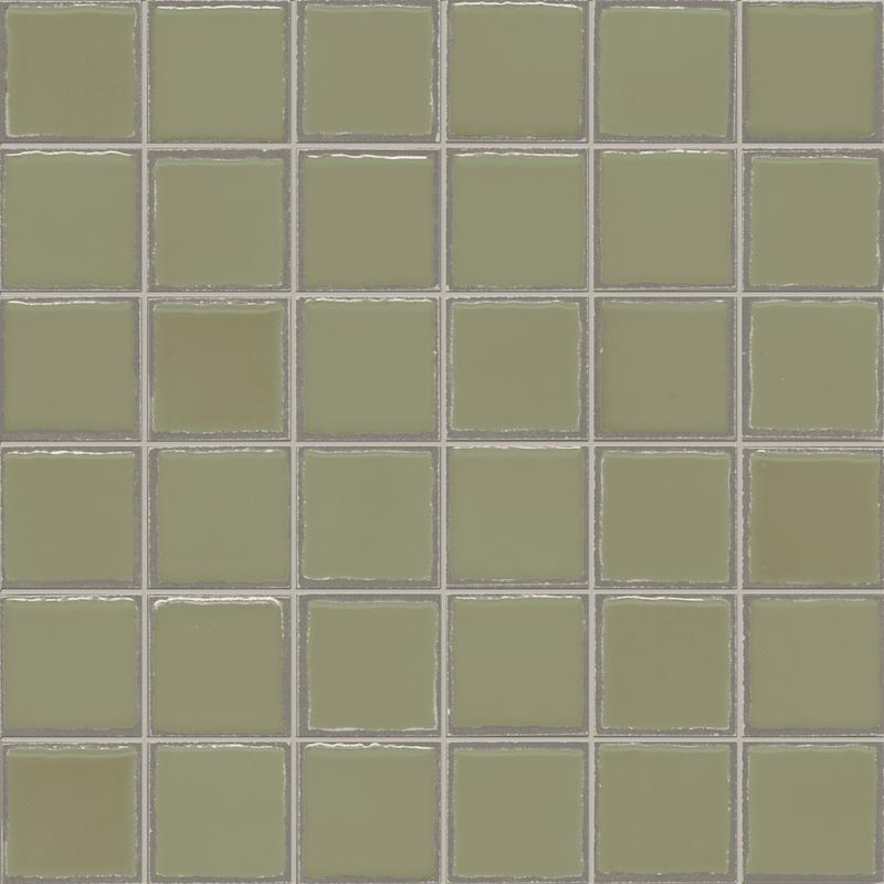 Super Gres YOURMATCH Mosaico Pad Green 30x30 cm 9 mm Mat
